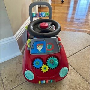 Radio Flyer Interactive Red Ride-On Car for Kids Toddlers Babies